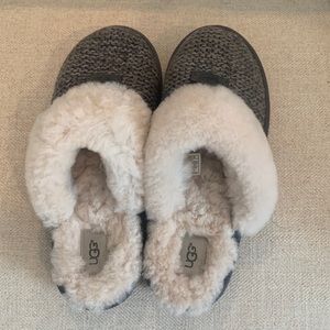 Ugg Gray Slipons, only worn a few times inside